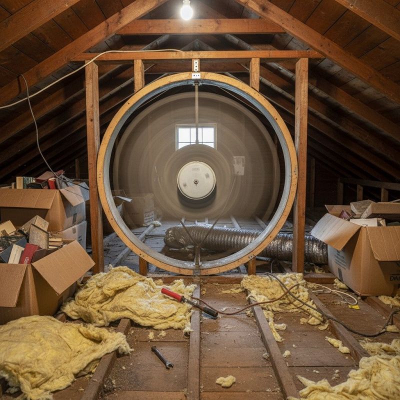 Attic Exhaust Fan Repair in Orem, UT