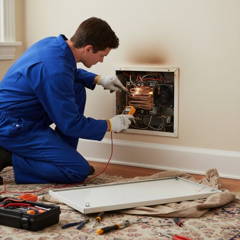 Electric Heater Repair detail